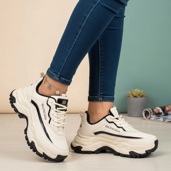 کفش اسپرت لژدار چرمی بالنسیاگا پاایران